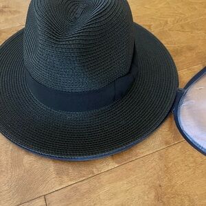 New Stylish Black Fedora Hat
